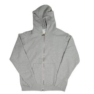 SPRWMN Zip Up Hoodie in Heather Grey